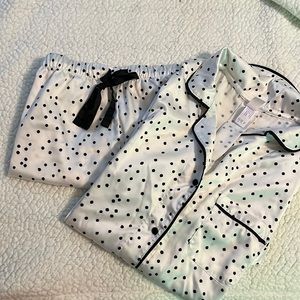 Polka dot pajama set